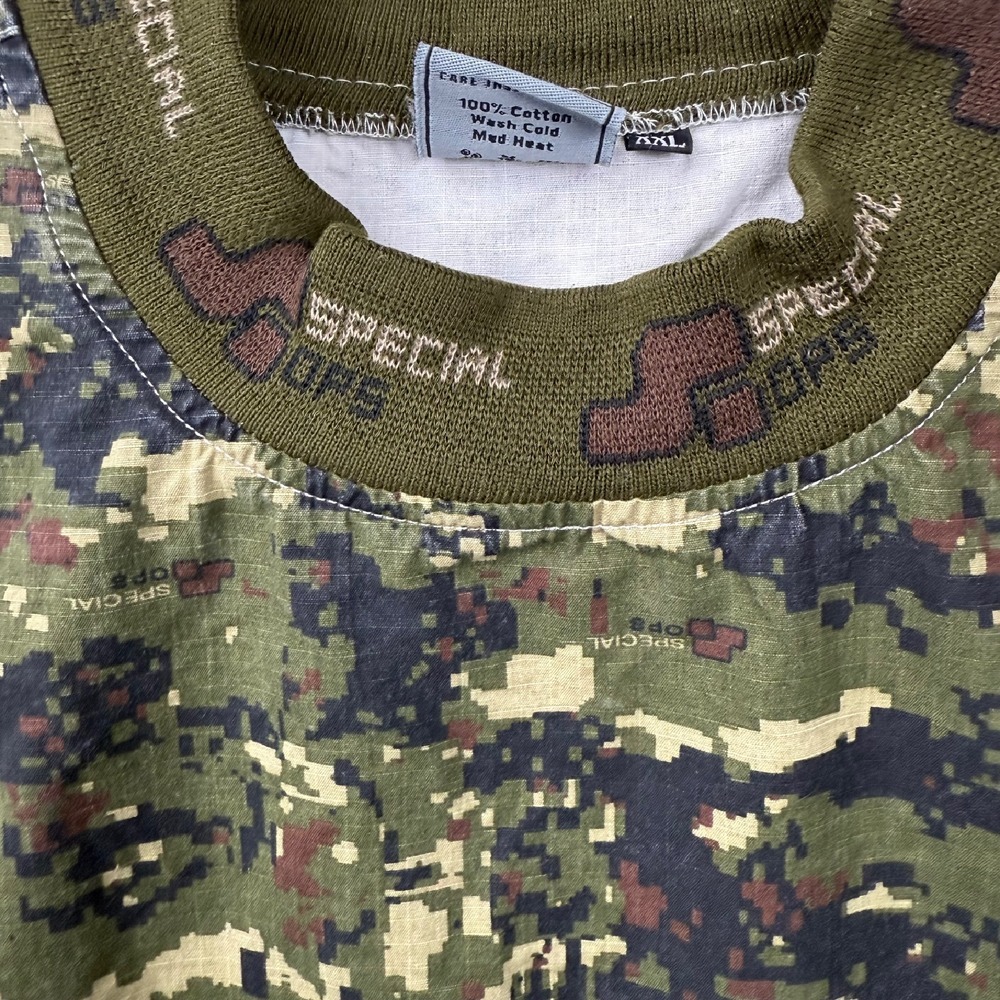 Special Ops Tacticalwear‎ Camo Pullover Long Sleeve Shirt XXL - Picture 6 of 16